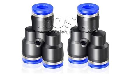 PNEUMATISK PLUGG Y KOPPLING TPA UTAN GÄNGA QY-8