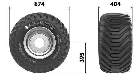 400/60-15.5 PNEUMAATTINEN TR 882 16PL RENGAS 13.00X15.5