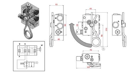 HYDRAULIKBREMSVENTIL - FÜR ANHÄNGER TS 04.726.A