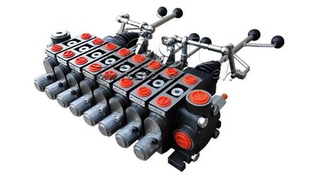 VALVĂ HIDRAULICĂ HIAB 8xPC70 2X JOYSTICK EURO 3 POS