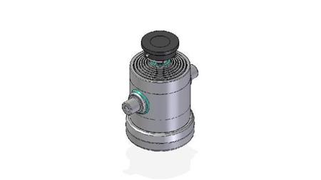 7029S - ТЕЛЕСКОПИЧЕН ЦИЛИНДЪР СТАНДАРТ/КУПА 7 СТЕПЕНИ ХОД 1492 ДИАМЕТЪР 240