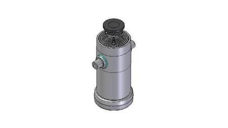 8015S -TELESCOPISK CYLINDER STANDARD/BOLL 8 STEG RESA 3255 DIAMETER 240