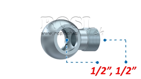 HYDRAULIK AUGENANSCHLUSS 1/2-1/2