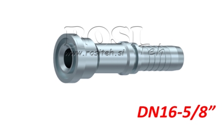 HYDRAULISK TILKOBLING KOMATSU RETT DN16MM-FLANGE5/8