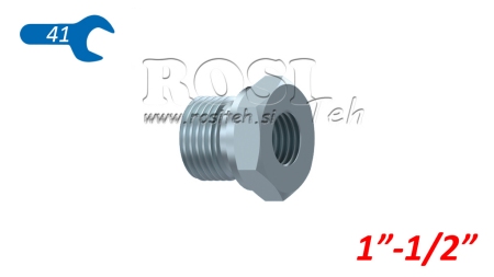 ADAPTER HYDRAULICZNY MĘSKI-KOBIECY 1-1/2