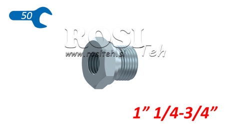 HYDRAULISK ADAPTER HAN-HUN 1 1/4-3/4