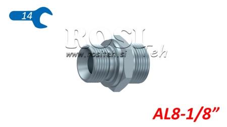 HYDRAULISK DUAL VENTIL AL8-BSP1/8