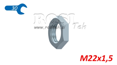 GJENNOMFØRINGSMUTTER M22X1,5