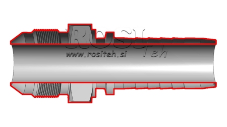 HIDRAULIČNI PRIKLJUČAK AGJ JIC74° MUŠKI DN8-9/16”-18