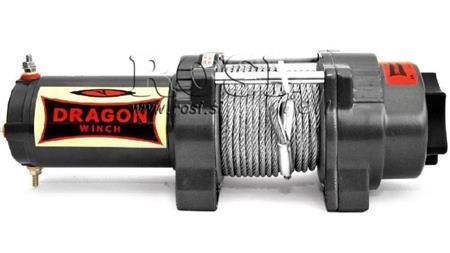 WINCH ELECTRIC 12 V DWH 4500 HD - 2041 kg