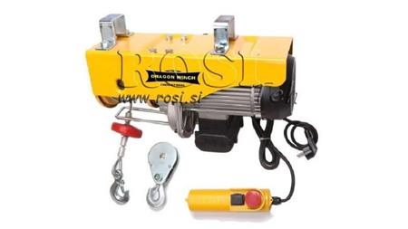 WINCH ELÉCTRICO DE 230 V DWI 125/250 kg