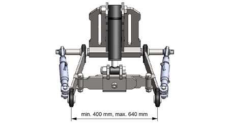 FRONT HYDRAULIKK UNIVERSAL KIT CAT. 1 - ECO FOR TRAKTOR