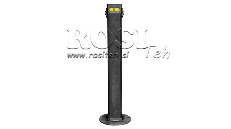 HIDRAULIKUS TÁMASZTÓ LÁB KÉTIRÁNYÚ 5,2 TONNA 500mm