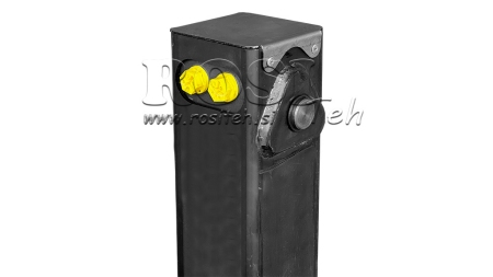 HIDRAULIKUS TÁMASZTÓ LÁB KÉTIRÁNYÚ 5,2 TONNA 500mm