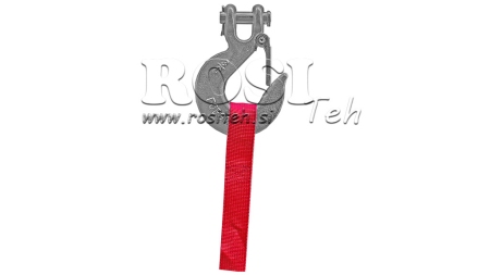 24 V ELEKTRISK VINSJ RS-12000 - 5440 kg - SYNTETISK TAU - ECO