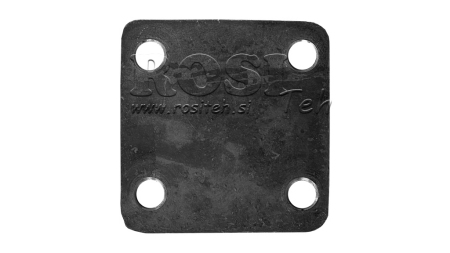 FLANGIA DI MONTAGGIO PER GANCIO DI TRAINO GIREVOLE Φ42 IN INCASTRO