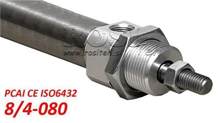 PNEUMATISK Sylinder PCAI 8/4-080 CE ISO6432