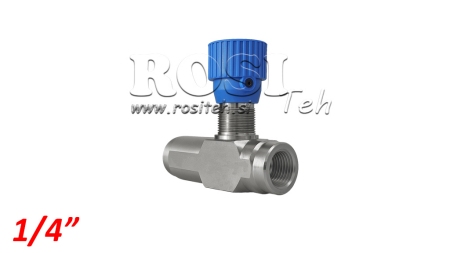 REGULATOR DE FLUX VRFU 1/4 UNIDIRECȚIONAL