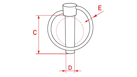 OREPINNE RUND 10 MM (6 STK)