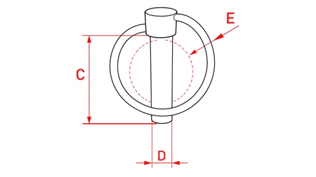 OREPINNE RUND 11 MM (6 STK)