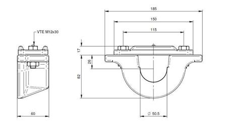 PIDIKE TELESCOPISILLE SYLINTEREILLE FI50-A