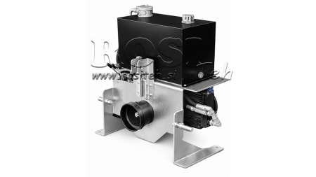 TRAKTOR HYDRAULISK ENHET MED EN KAPASITET PÅ 70L FLOW 53L/MIN 1XZ80 - MED OLJEKJØLER