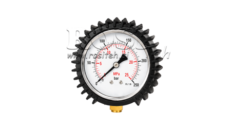 BESKYTTENDE GUMMI TIL MANOMETER DN63 - SORT