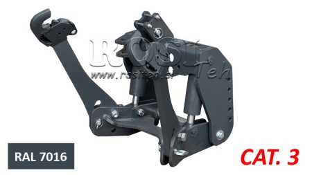 PRIEKŠĒJĀ UZKARE TRAKTORAM CAT. 3 2500KG