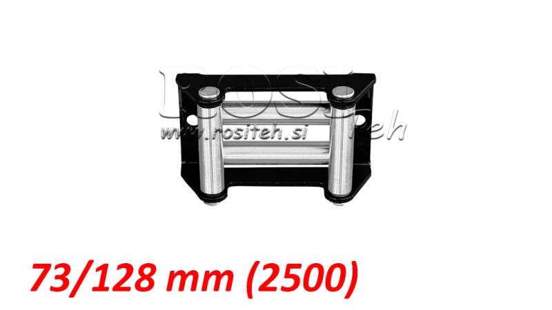 RULLEFØRING FOR STÅLTAU (2500) 73x128