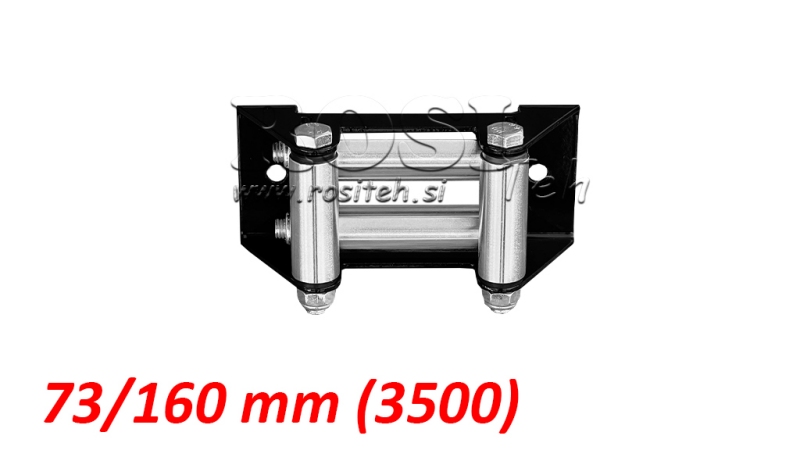 RULLEFØRING FOR STÅLTAU (3500) 73x160