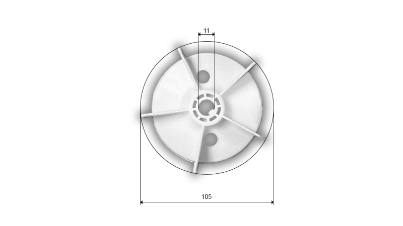 PROPELER ELEKTROMOTORA MS 63