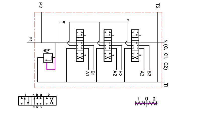 vezetékdiagram 3xP120