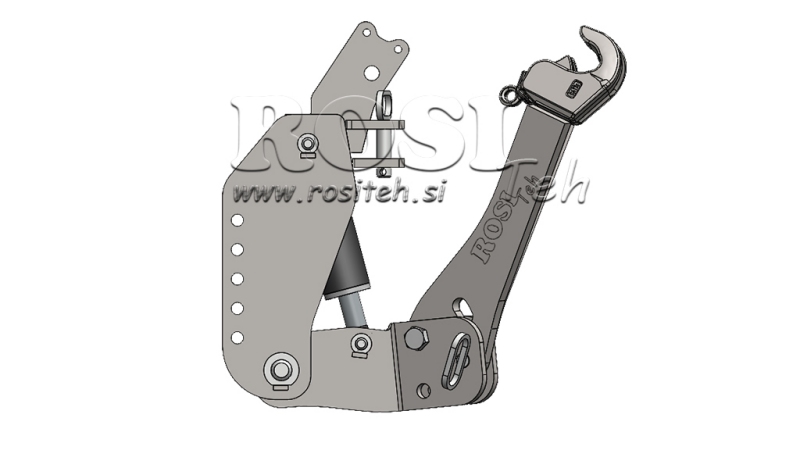 TRAKTORIN YLEISMALLINEN ETUNOSTOLAITE SARJA KAT. 2 1500KG