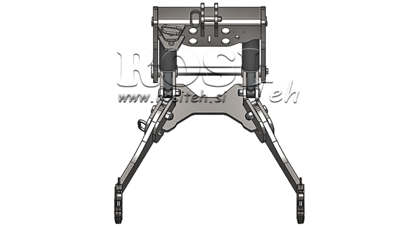 TRAKTORIN YLEISMALLINEN ETUNOSTOLAITE SARJA KAT. 2 1500KG