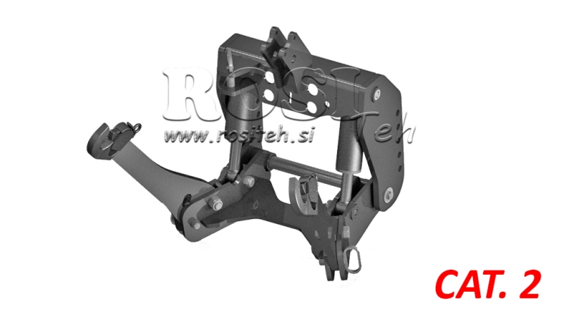 TRAKTORIN YLEISMALLINEN ETUNOSTOLAITE SARJA KAT. 2 1500KG