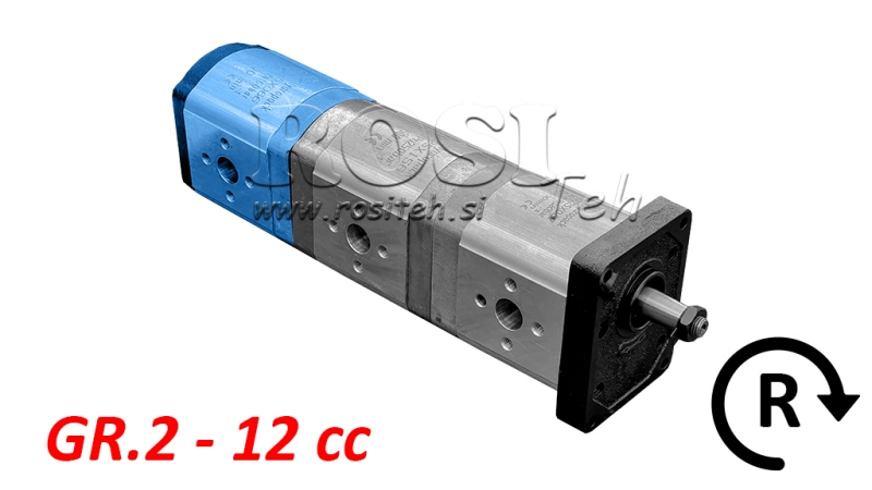 POMPA HYDRAULICZNA 20C12X066 TYŁ GR.2 12 CC PRAWA
