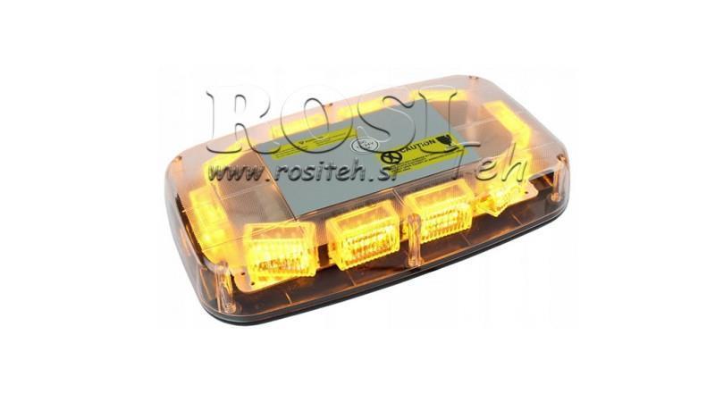 LED MAGNETNA STROBOSKOBSKA ROTACIJSKA LUČ 20 LED 50W 12V-24V