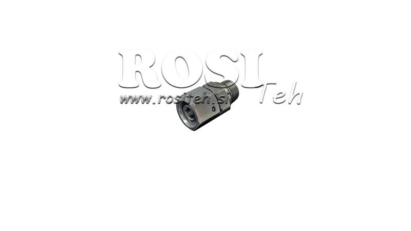HYDRAULISK DUAL VENTIL INNTAK SKRUEKOBLING AOVR ED BSP1/2 - M22x1.5