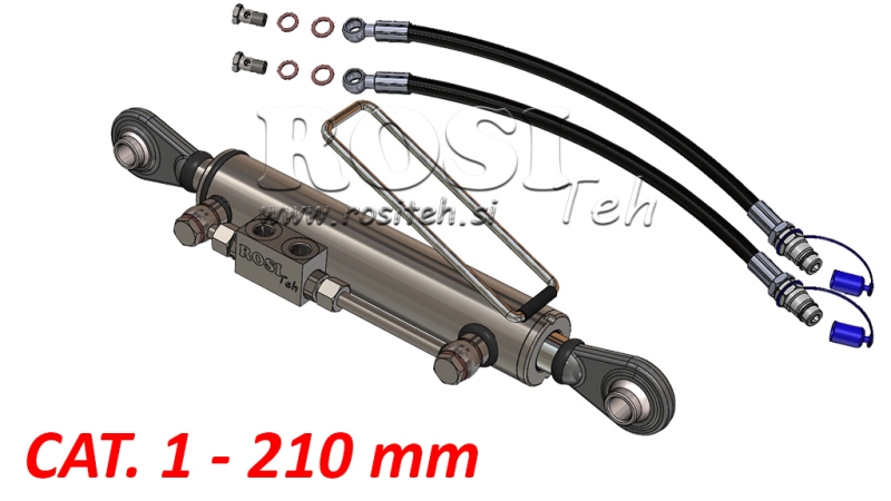 TERZO PUNTO IDRAULICO TRATTORE STANDARD - 1 CAT. 50/30-210 (20-55HP)(19,2/19,2)