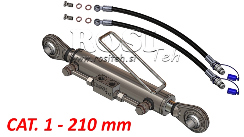 TERZO PUNTO IDRAULICO TRATTORE STANDARD - 1 CAT. 50/30-210 (20-55HP)(25,4/25,4)