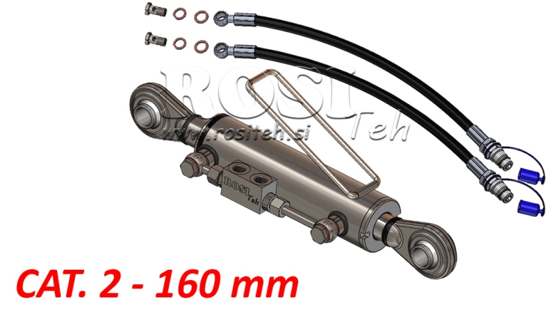 TERZO PUNTO IDRAULICO TRATTORE STANDARD - 2 CAT. 63/35-160 (45-95HP)(25,4/25,4)