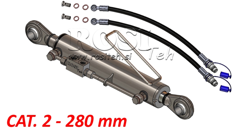 TERZO PUNTO IDRAULICO TRATTORE STANDARD - 2 CAT. 63/35-280 (45-95HP)(25,4/25,4)