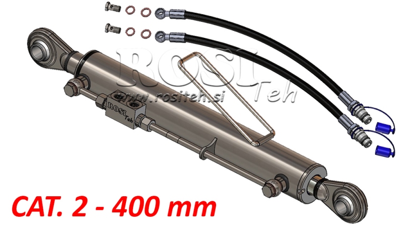 TERZO PUNTO IDRAULICO TRATTORE STANDARD - 2 CAT. 63/35-400 (45-95HP)(25,4/25,4)