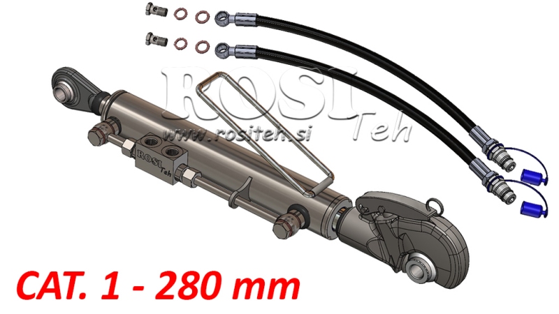 VIRŠUTINĖ HIDRAULINĖ TRAUKLĖ AUTOMATIC - 1 CAT. 50/30-280 (20-55HP)(19.2)