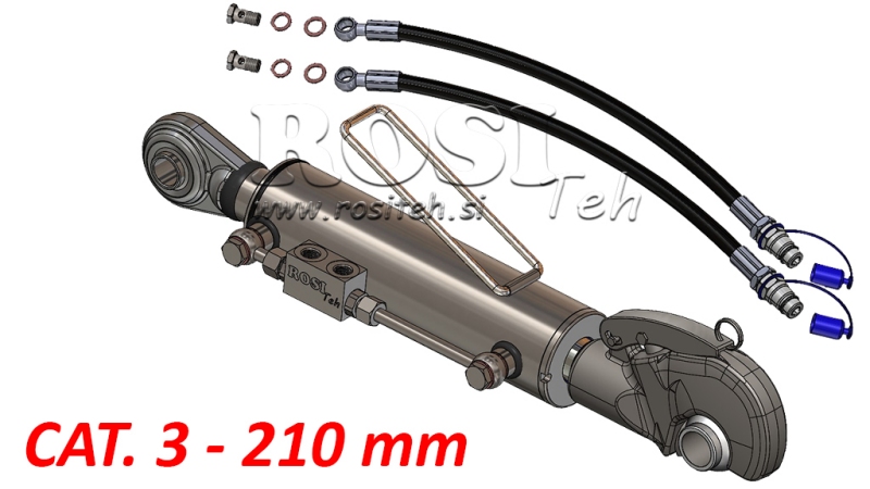 HYDRAULICKÝ TRETÍ BOD AUTOMATICKÝ - 3 KAT. 80/40-210 (90-210KS)(25,4)