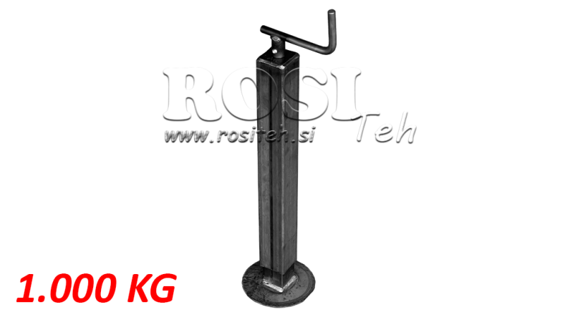 GWINTOWANA NOGA PODPOROWA (WYSOKOŚĆ 675MM - SKOK 310MM) - 1.000KG