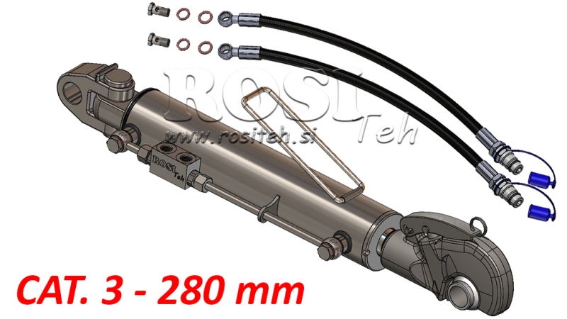 HIDRAULINĖ VIRŠUOJE SĄSAJA SPECIAL - 3 CAT. 80/40-280 (90-210AG)(32.2 - GR.3)