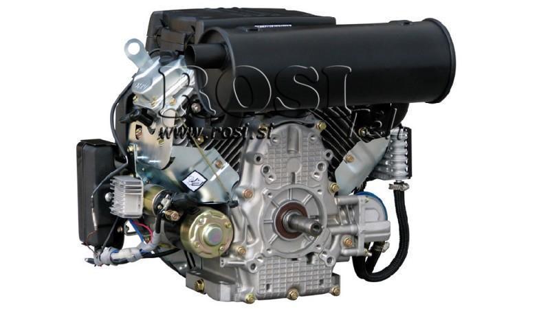 bensinmotor 614cc-14.9kW-3,600 RPM-E-KW25.4x72-elektrisk start
