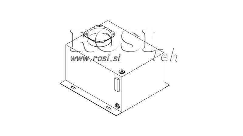 METALL RESERVOAR BOKS PP 20 LITER HORIZONTAL-VERTIKAL