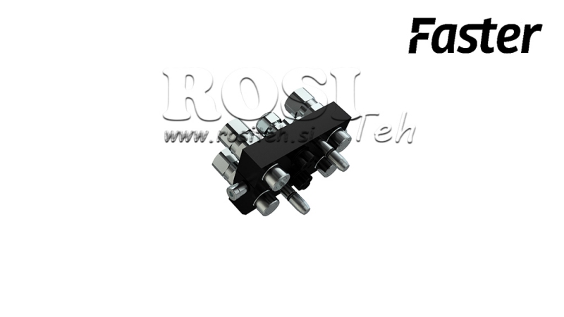 RACCORD MULTI-FASTER 6WAY BSP1/2 PARTIE MOBILE